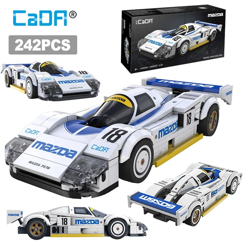 Cada 1:24 Technical Drift Racing Car C42 Sports Car Model Building Blocks City Endurance Sports-Car Bricks Toys For Kid Gifts - CADA BRICKS®