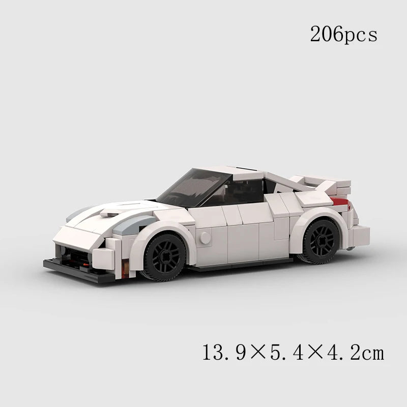 MOC Speed Champions Super Race Car F1 Great Vehicle Racing Model Building Blocks Bricks Sports Pickup Truck City Technique Toy - CADA BRICKS®