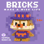 Disney 108 style Stitch LinaBell StellaLou Building Blocks Princess Cartoon Figrues Bricks Children's Assembly Toys Model Gift - CADA BRICKS®