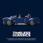 NEU Kreative Stadt Retro Technische Speed Champions Auto Bausteine Cabrio Fahrzeug Baustein Modell Spielzeug Kinder Weihnachtsgeschenke