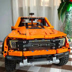 Creative Ford Raptors F-150 Truck Sports Car MOC 1379pcs Technical Racing Car Bricks Model Building Assemble Kit Adults Gift