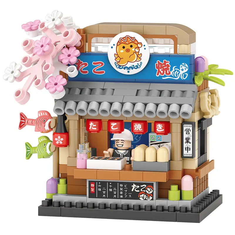 LOZ Mini Blocks Children's Toy Street Shop Micro Particles Trendy Miniature Street Scene High Difficulty - CADA BRICKS®