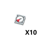 City Printed Accessories Building Blocks Computer Controller Monitor Keyboard Dashboard Mobile Phone Radio Mini Bricks Kids Toys - CADA BRICKS®