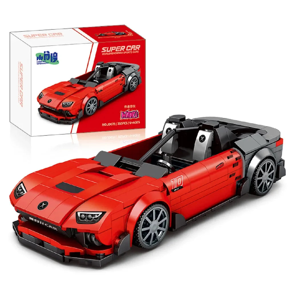 11 Types Speed Champions Car Hypercar Building Blocks MOC Construction Bricks Famous Sport Vehicle Toys Gift For Children Kids - CADA BRICKS®