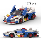 Moc Speed Champion Technical Car City Vehicle Racing Car Building Blocks Sports Car Garage Carro Rennau Voiture Creative Toys - CADA BRICKS®
