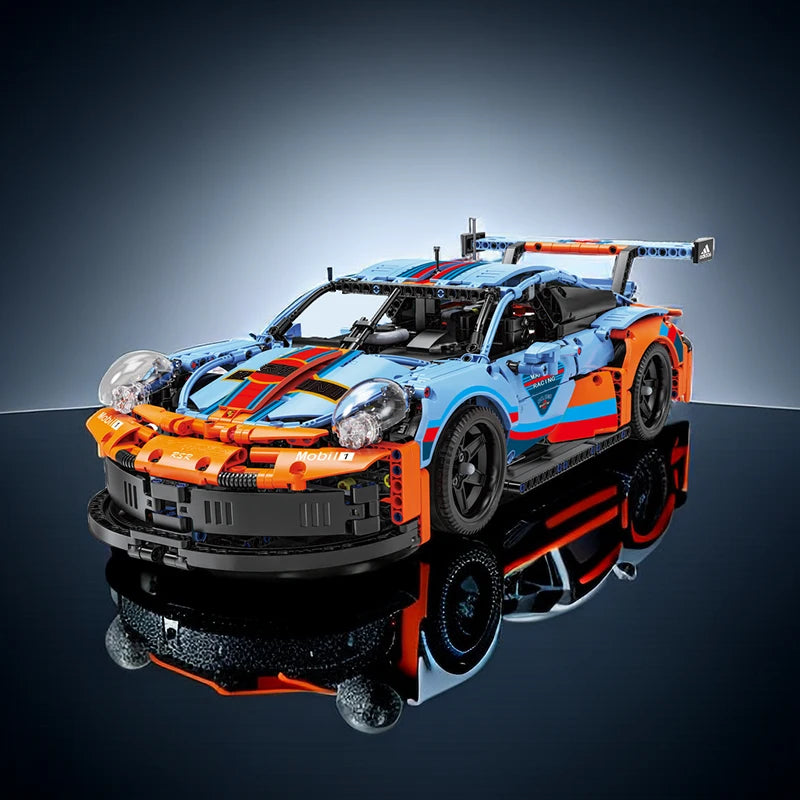 New RSR Classic Super Racing Cars Model Sports Car Model Bricks Vehicle Sets Technical Blocks Toys for Kids Children Adult Gifts