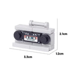 City Printed Accessories Building Blocks Computer Controller Monitor Keyboard Dashboard Mobile Phone Radio Mini Bricks Kids Toys - CADA BRICKS®