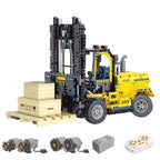 MOC 2.4G Afstandsbediening Graafmachine Kraan Lader Vrachtwagens Bouwstenen Technische Auto Blokken Technisch Model Speelgoed Voor Kind Cadeau