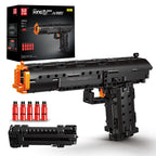 Mould King 14004 Scale Desert Eagle Building Kit with Functional Trigger Collectible Model for Adults Teens Gift Educational Toy