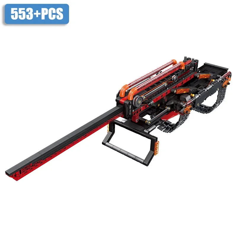 Creative Ice Wolf Claw Sword Model MOC Building Blocks DIY Anime Knife Bayonet Educational Bricks Toys For Childrens Boys Gifts - CADA BRICKS®