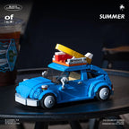 NEW IN Creative Model Classic Beetle Car Decoration Building Blocks Bricks Moc Kit Set City car DIY Toys For Boys Gifts with box
