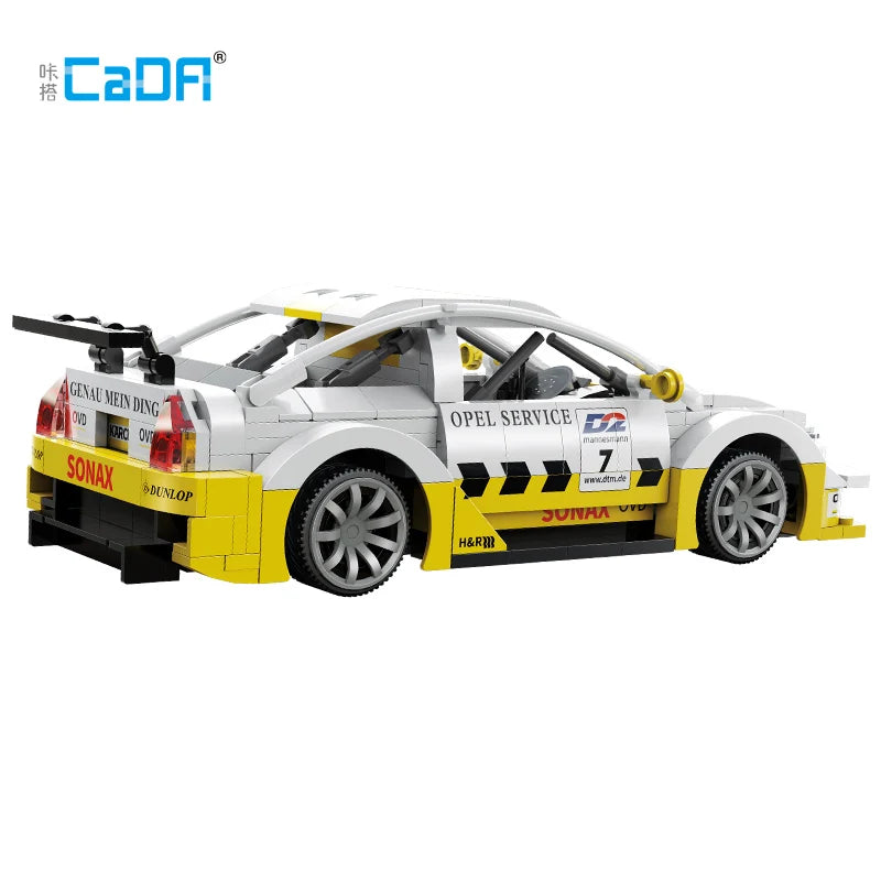 Cada Opel Astra V8 Coupe Champion Vehicle Building Blocks City Remote Control Racing Car RC Super Sports Car Children Bricks Toy - CADA BRICKS®