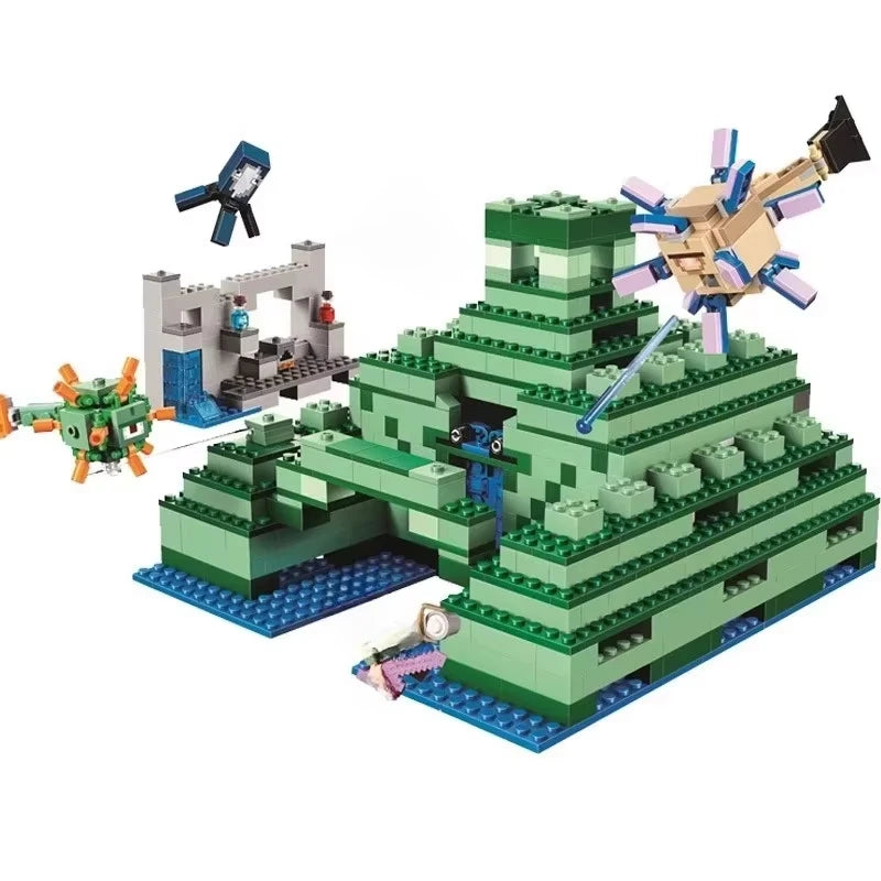 New MOC creative ocean monument block model gift for a child Christmas gift adult holiday gift