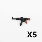 5/10 WW2 Soldier Weapons Building Block Two-color Printing Machine Rifle Submachine Sniper Guns Military Accessories Bricks C238 - CADA BRICKS®