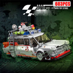 MOULD KING Technology car model building blocks MOC mini ghost movie car assembly Toys for Adults Kids Gifts 10021S