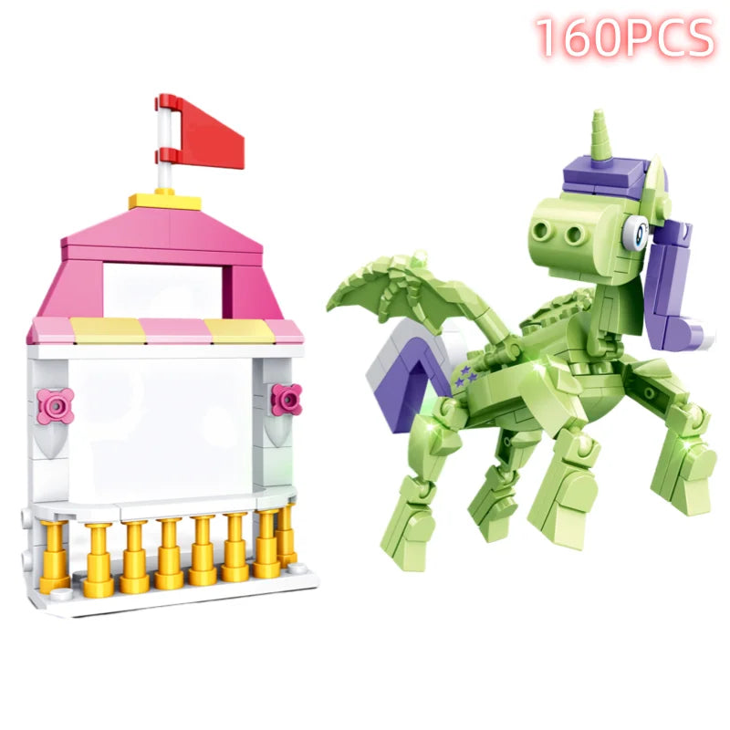 Pony War Mini Model Action Figure Kawaii Building Blocks Compatible Zoon Anime Cities Christmas Hallowmas Birthday Toys Gifts - CADA BRICKS®
