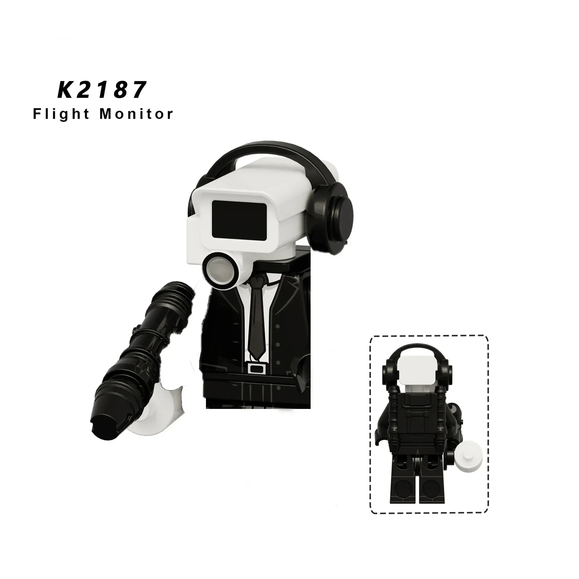 New KDL SWAT Skibidi Toilet Man Figures Anime Block Toys TvMan Titan Cameraman Speakerman Bricks Model Toy For Kid Birthday Gift - CADA BRICKS®