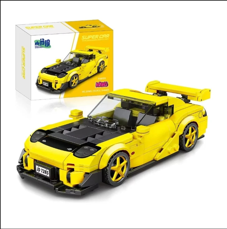11 Types Speed Champions Car Hypercar Building Blocks MOC Construction Bricks Famous Sport Vehicle Toys Gift For Children Kids - CADA BRICKS®