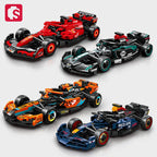 SEMBO BLOCK BK8 City Sports Car Racing Model Assembly Building Block Technology Supercar Vehicle Bricks Toys Boys Birthday Gifts - CADA BRICKS®