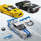 Moc Speed Champion Technical Car City Vehicle Racing Car Building Blocks Sports Car Garage Carro Rennau Voiture Creative Toys - CADA BRICKS®