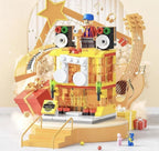 Architecture Street View House Building Blocks DIY Mini City Store Model Toys For Christmas Gifts