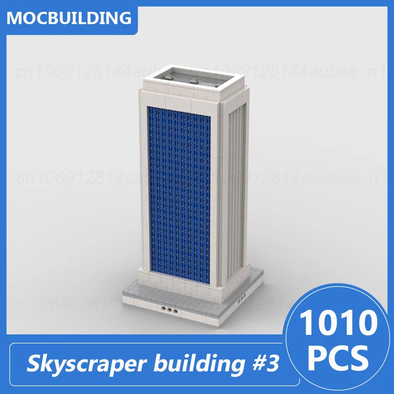 Skyscraper Modular City Series MOC Building Blocks DIY Assemble Bricks City Architecture Display Creative Educational Toys Gifts
