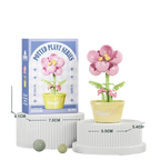 Bouquet Flower Mini Diy Building Block Toys for Children Bricks Blocks for Adults Constructor Micro Bricks Construction Set Gift - CADA BRICKS®