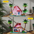 Kame House Building Blocks Set Japanese Anime Architecture Turtle Immortal House Toys Christmas Gifts for Fans Kids(1423PCS)