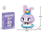 Disney LiLo Stitch Toys Building Blocks Pokeman Pikechu lega Anime Cartoon Character Model Building Blocks Toy for children Gift - CADA BRICKS®