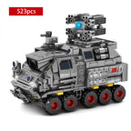 Military Model Building Block the Wandering Earth Heavy Transport Vehicle Truck 832pcs Educational Bricks Toy Boy