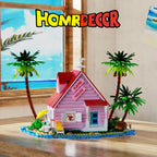 Kame House Building Blocks Set Japanese Anime Architecture Turtle Immortal House Toys Christmas Gifts for Fans Kids(1423PCS)