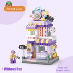 LOZ Mini Blocks Children's Toy Street Shop Micro Particles Trendy Miniature Street Scene High Difficulty - CADA BRICKS®