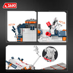 Modèle de bloc de construction du module central de la station spatiale de la série d'exploration spatiale JAKI, jouet de construction pour garçons, cadeau d'anniversaire