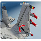 1186PCS Military Fighter Building Blocks J-15 Flying Shark Aircraft Building blocks Fighter Model Aircraft Toy Boy's Kids Gift - CADA BRICKS®