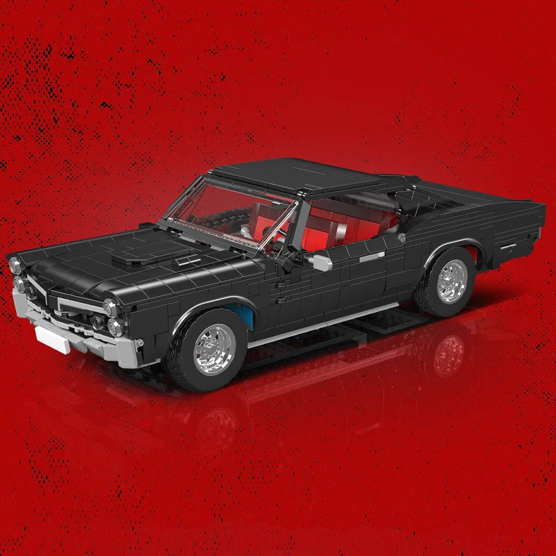 Mould King 1563 pieces 10199 Car Toys The MOC Muscle Car Building Block Assembly Oldtime Car Brick Set Children's gifts