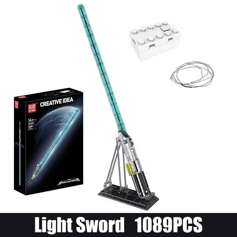 Mould King 10139 Star Plan Building Set The Anaking Lightsaber Building Block (1089+PCS) Assembly Brick Model Kid Christmas Gift