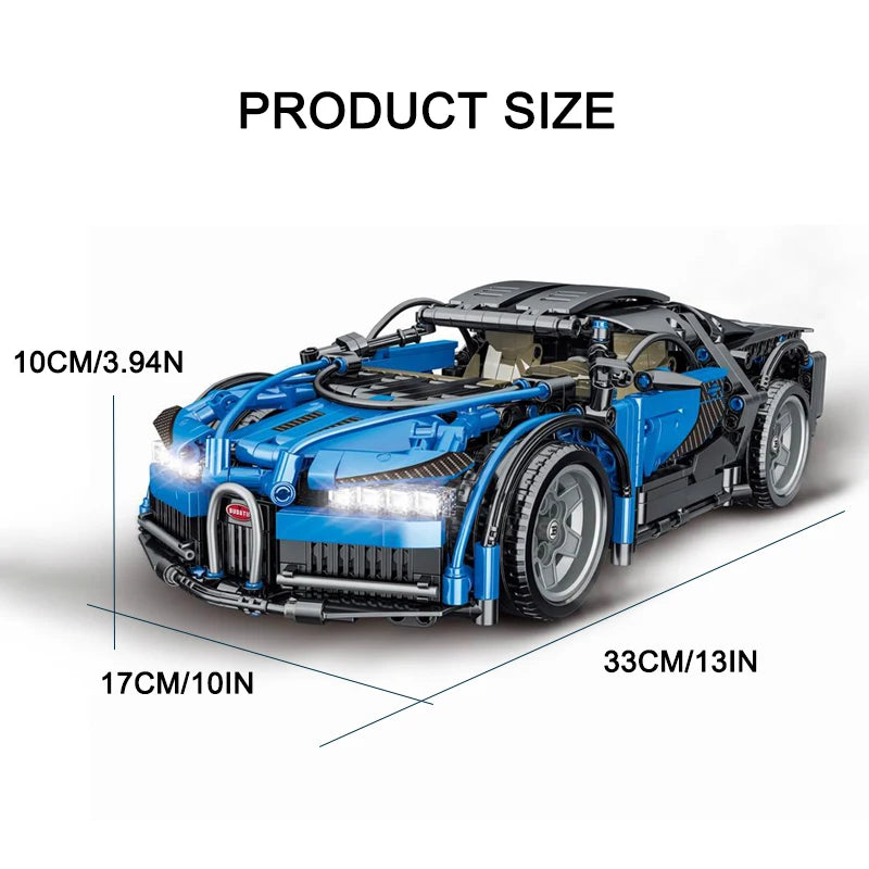 Technical APP Remote Control Moter Power Sport Car Building Blocks Bricks  Speed Racing Supercar Sets Toys For Kids Models Gifts - CADA BRICKS®