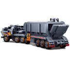 Military Model Building Block the Wandering Earth Heavy Transport Vehicle Truck 832pcs Educational Bricks Toy Boy