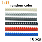 Technical Building Block MOC Combination Studded Long Beam with Hole Thick Bricks Compatible 3703 32018 3895 2730 3894 3701 3700 - CADA BRICKS®