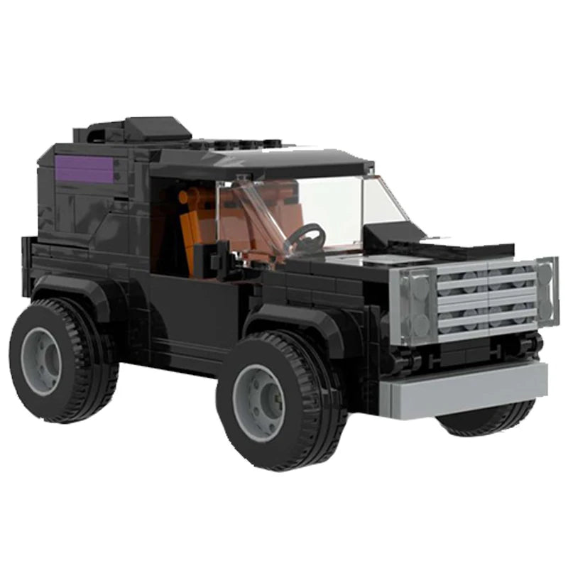 Popular Anime Car Model MOC Building Bricks Masked Special Vehicle Modular Technology Gifts Holiday Children Assemble Toy Suit - CADA BRICKS®