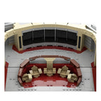 MOC-169227 Classic Space Station USS Enterprise D Main Bridge Building Model Building Block Assembly Brick Toy Children's