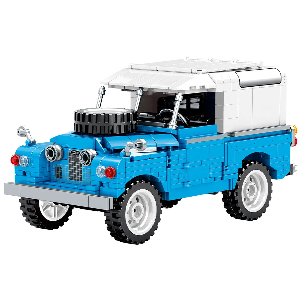 721 Pcs City Retro Mechanical Off Road Vehicle Building Block Roadster Racing Car Supercar Bricks Toys For Boys Children Gifts