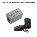 Tech Part 5292 Buggy Motor Monster Motor Compatible With Legoeds Building Block MOC Off-Road Vehicles Sports Car Power Functions