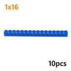 Technical Building Block MOC Combination Studded Long Beam with Hole Thick Bricks Compatible 3703 32018 3895 2730 3894 3701 3700 - CADA BRICKS®
