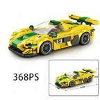Car Series Building Blocks Model Sets Sports Racing Speed Champion DIY Educational Bricks Toys Boys Kids Adult Christmas Gifts