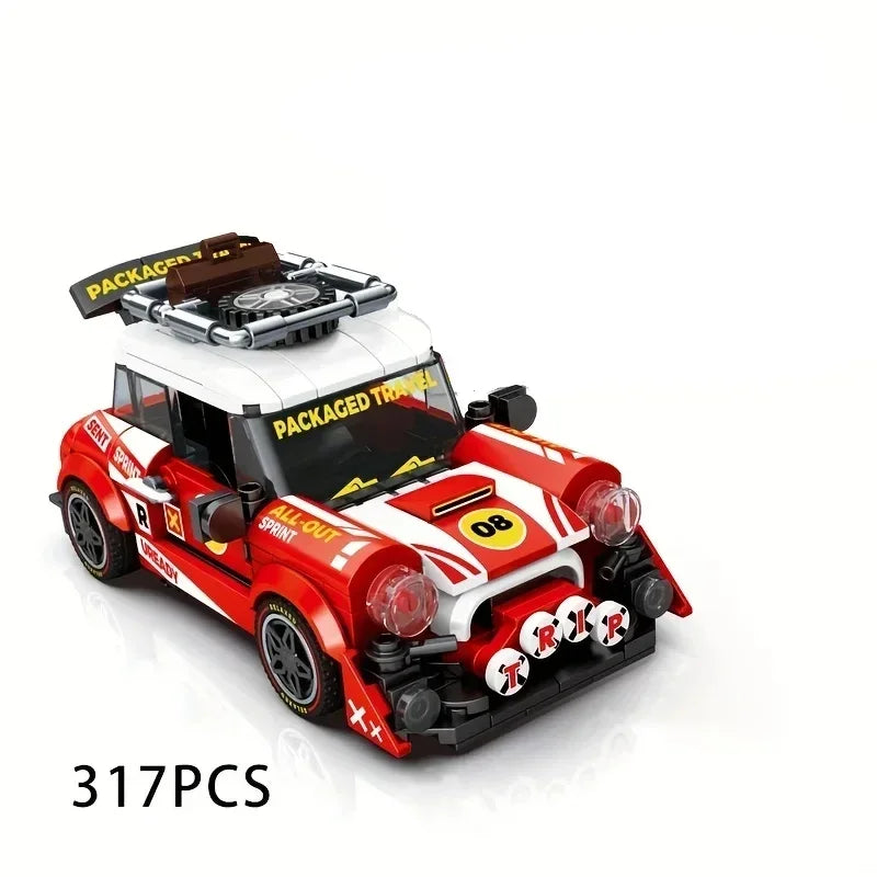Car Series Building Blocks Model Sets Sports Racing Speed Champion DIY Educational Bricks Toys Boys Kids Adult Christmas Gifts