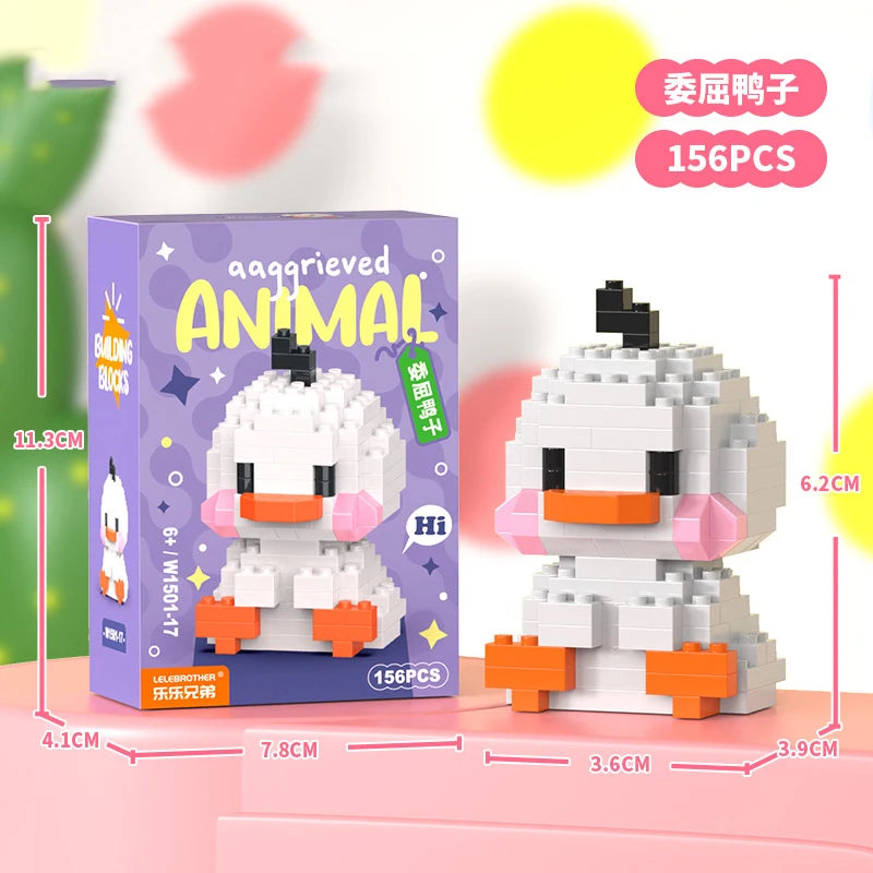 Adults Animals Micro Particle Building Blocks Toy for Children 6 to 12 Years Old Boy Birthday Gift Dog Cat Mini Bricks Girl Toys - CADA BRICKS®