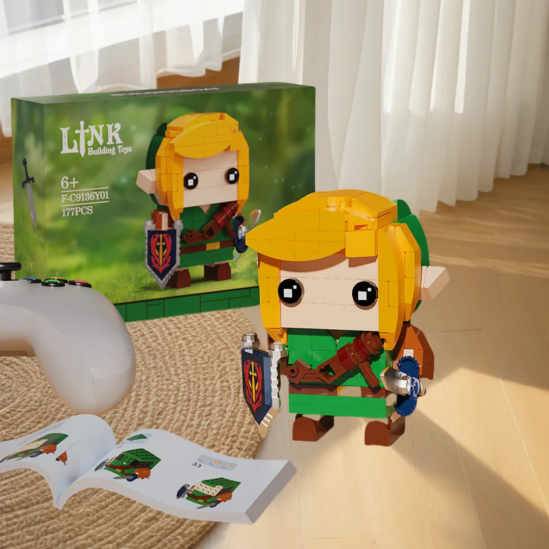 NEW Zeldaed Link Master Sword And Shield Building Block Set Cartoon Games Action Figure Brick Model Toys for Kids.(276PCS - CADA BRICKS®