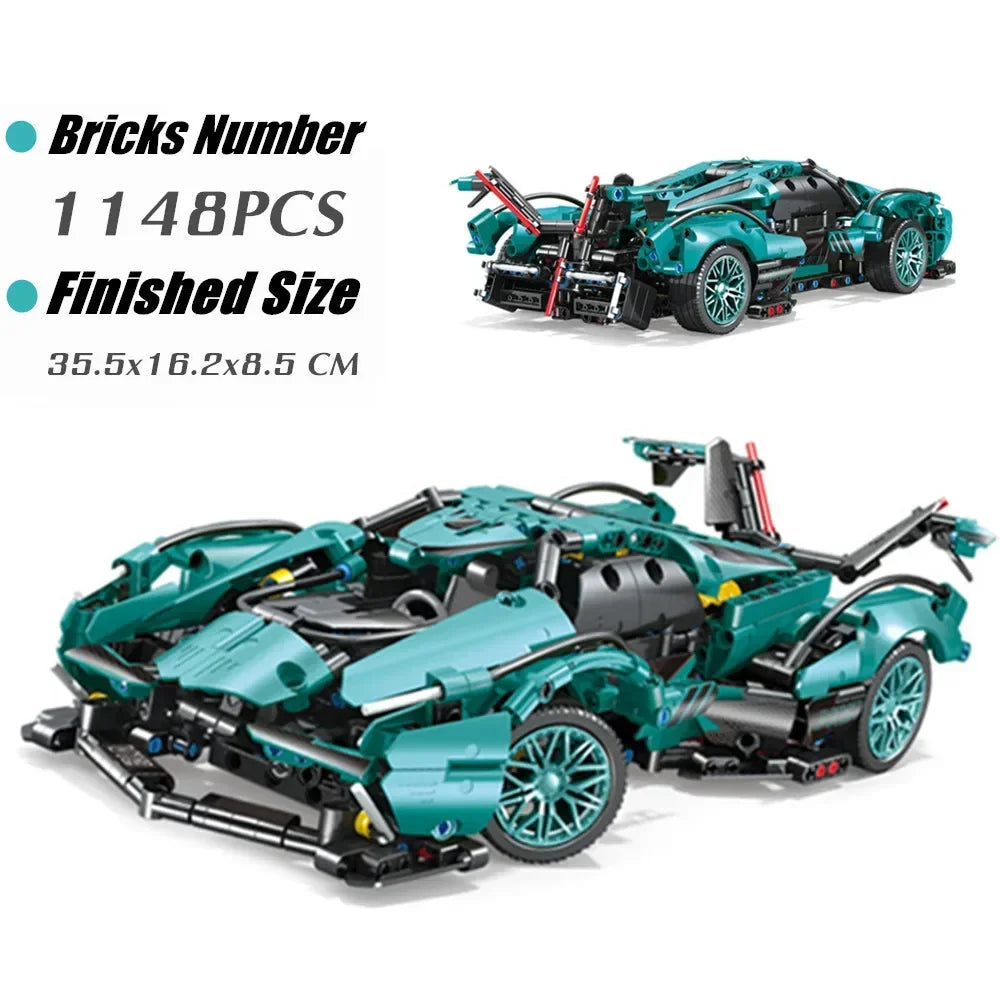Technical 1:14 Lambo Super Speed Sport Car Building Blocks Famous Vehicle Racing Car Assemble Bricks Toys For Adult Kids Gifts