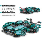 Technical 1:14 Lambo Super Speed Sport Car Building Blocks Famous Vehicle Racing Car Assemble Bricks Toys For Adult Kids Gifts